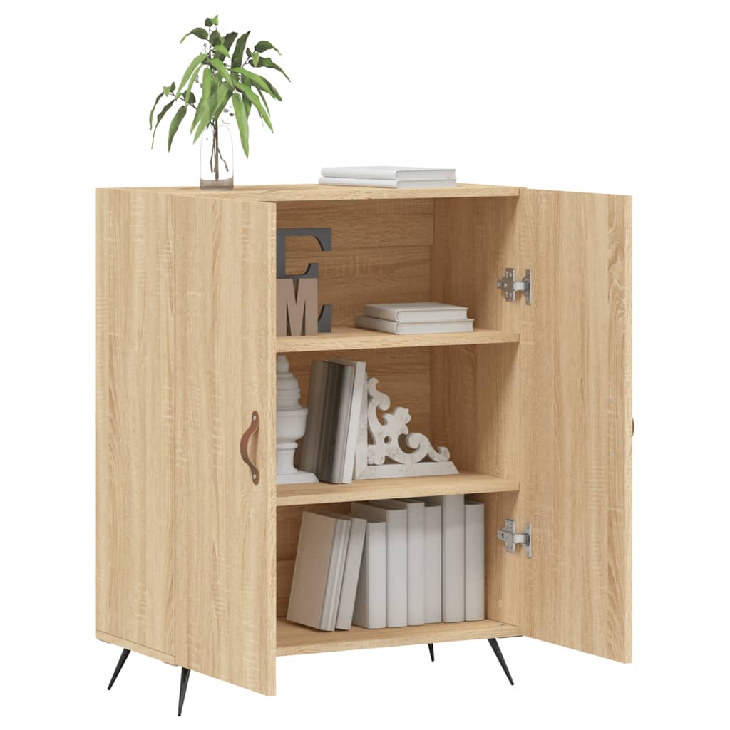 Dulap, stejar sonoma, 69,5x34x90 cm, lemn compozit