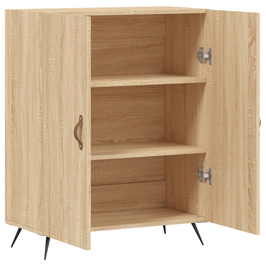 Dulap, stejar sonoma, 69,5x34x90 cm, lemn compozit