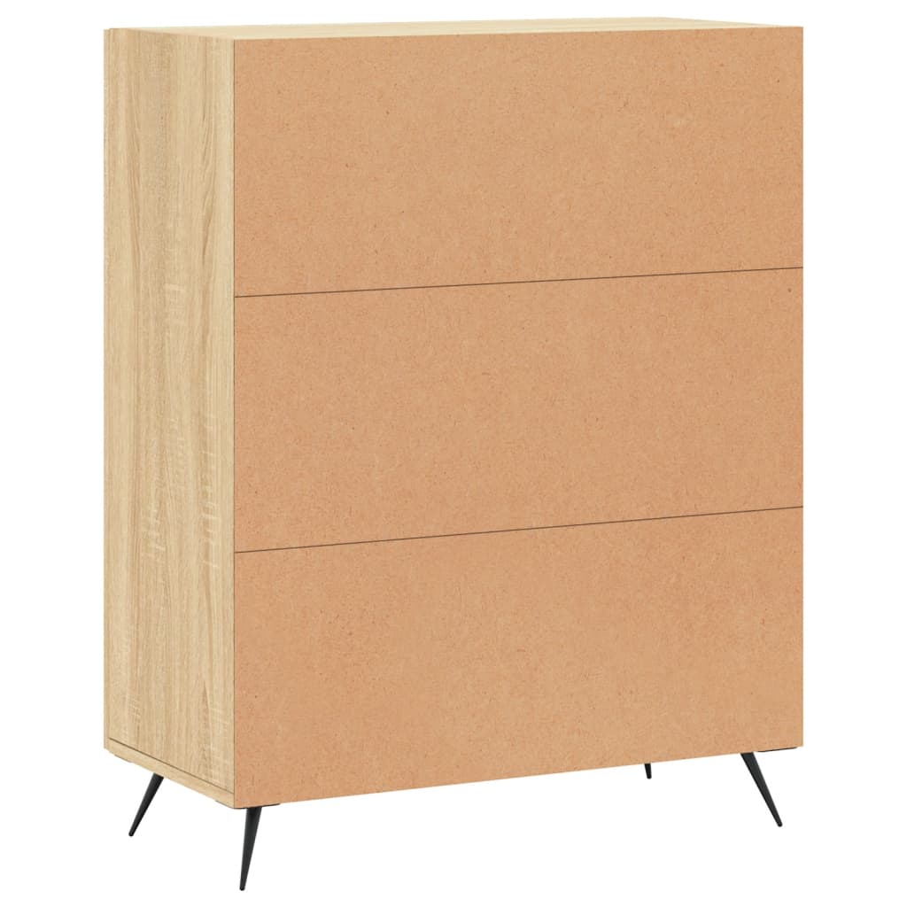 Dulap, stejar sonoma, 69,5x34x90 cm, lemn compozit