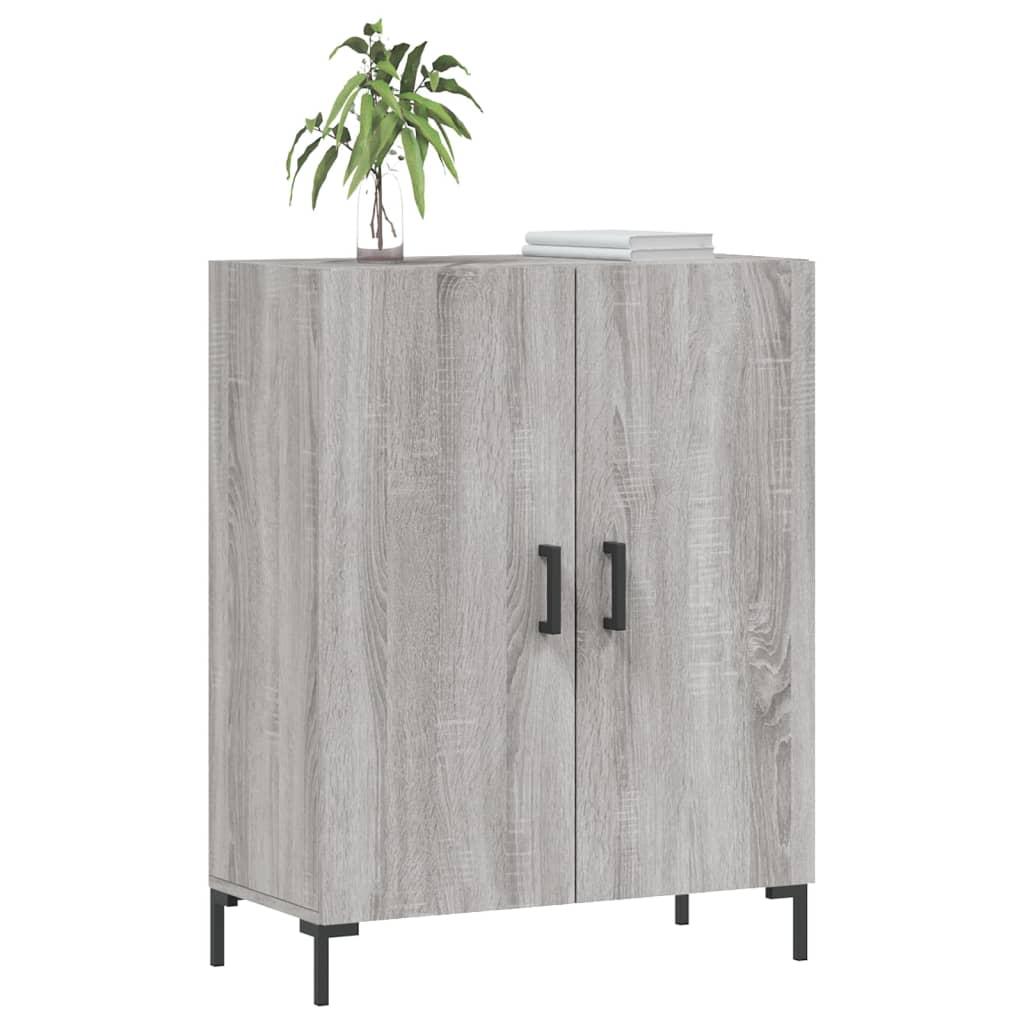 Dulap, gri sonoma, 69,5x34x90 cm, lemn compozit