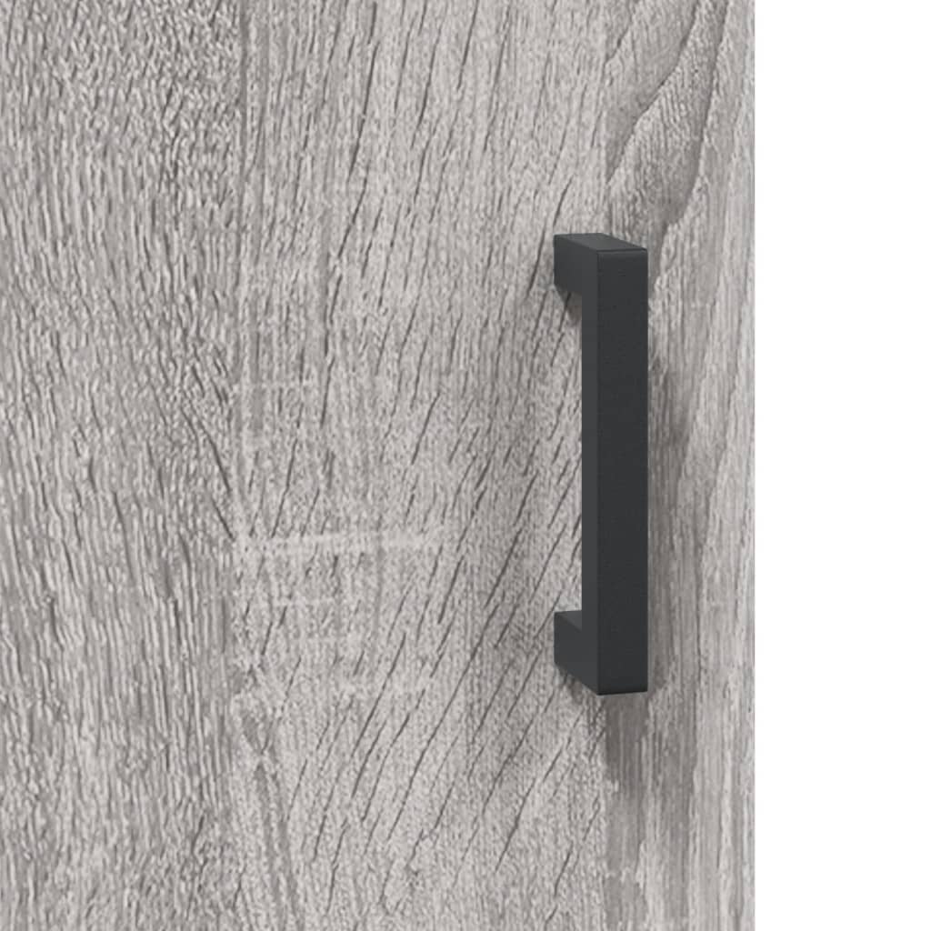 Dulap, gri sonoma, 69,5x34x90 cm, lemn compozit
