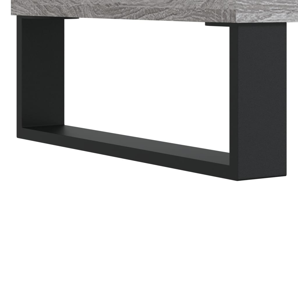 Sideboards, 2 pcs., sonoma gray, 40x35x70 cm, processed wood