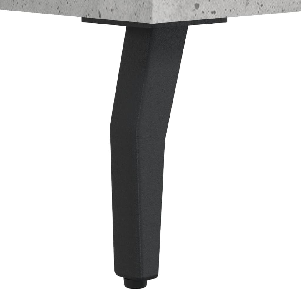 TV sideboard, concrete grey, 150x30x44.5 cm, processed wood