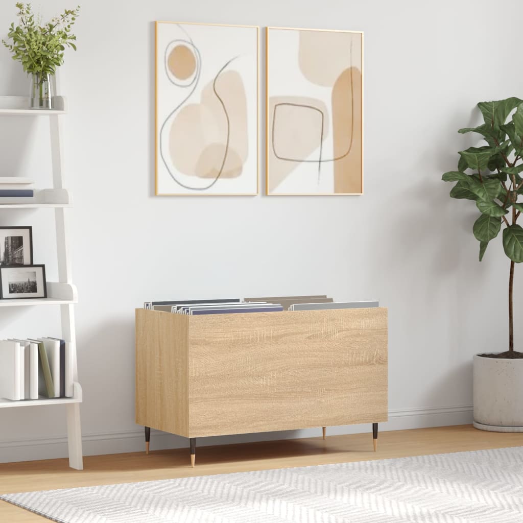 Disc cabinet sonoma oak 74.5x38x48 cm processed wood