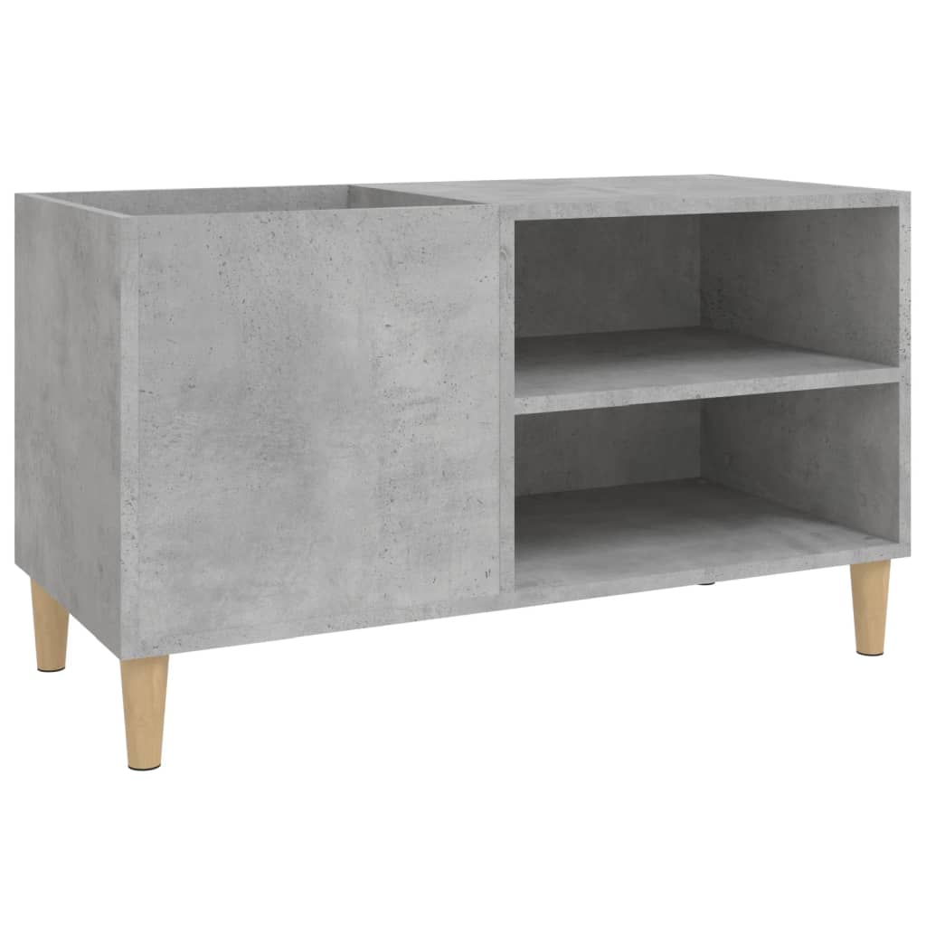 Disc cabinet gray concrete 84.5x38x48 cm processed wood