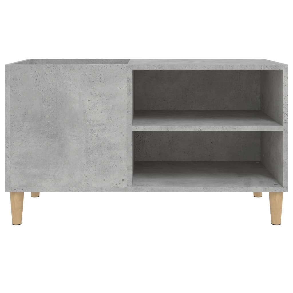 Disc cabinet gray concrete 84.5x38x48 cm processed wood