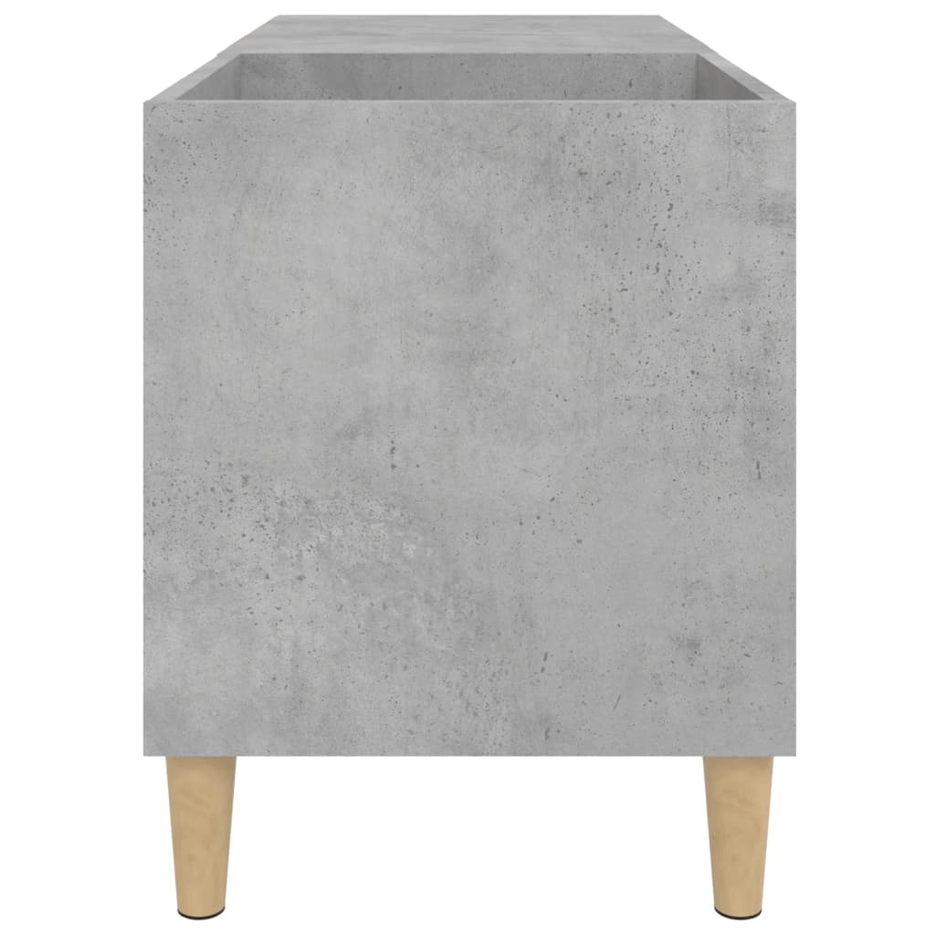 Disc cabinet gray concrete 84.5x38x48 cm processed wood