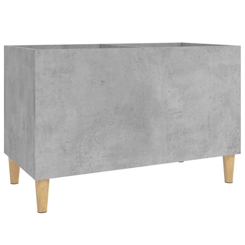 Disc cabinet, concrete grey, 74.5x38x48 cm, processed wood