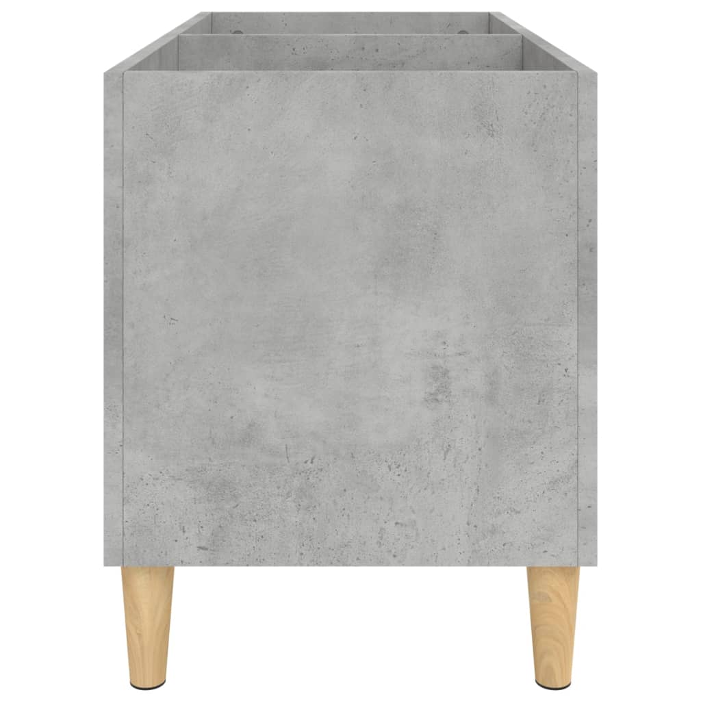Disc cabinet, concrete grey, 74.5x38x48 cm, processed wood