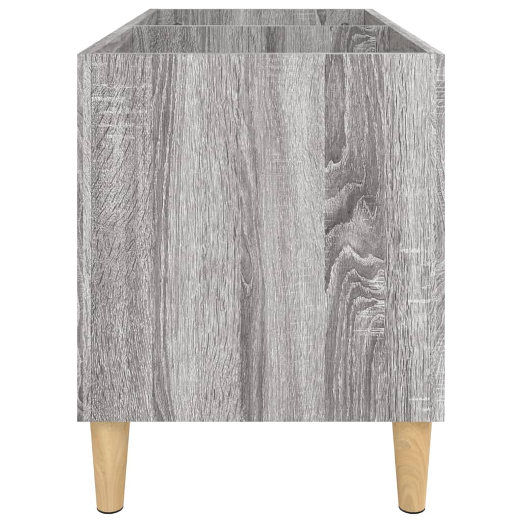 Sonoma gray record cabinet 74.5x38x48 cm processed wood