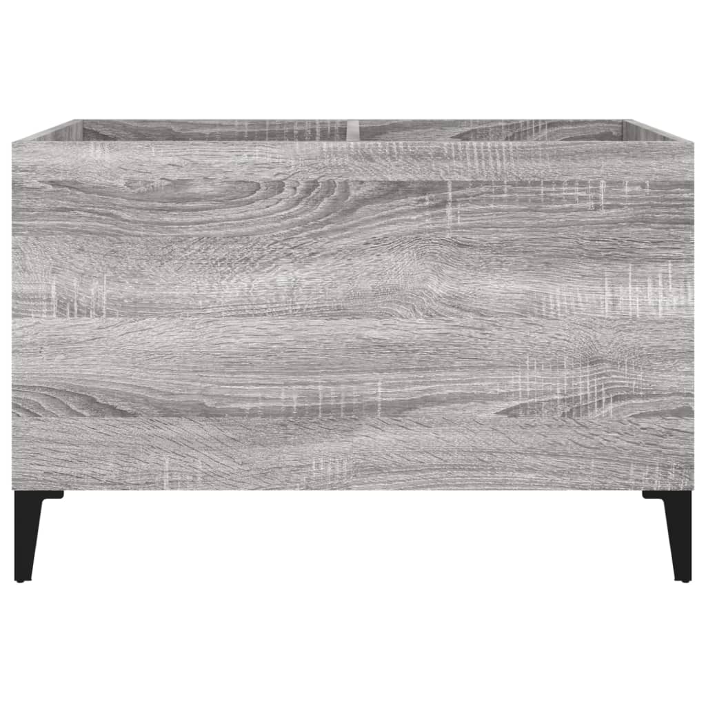 Sonoma gray record cabinet 74.5x38x48 cm processed wood
