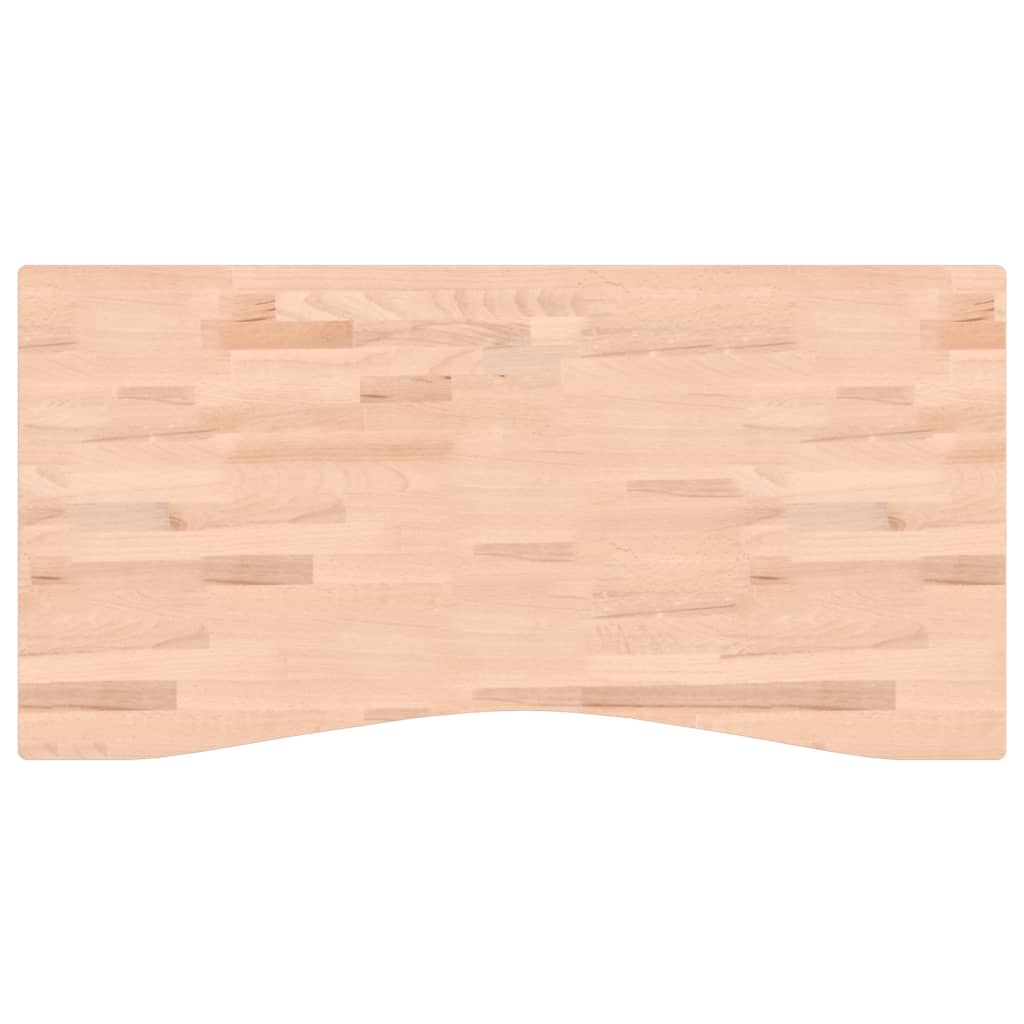 Desk, 110x(50-55)x2.5 cm, solid beech wood