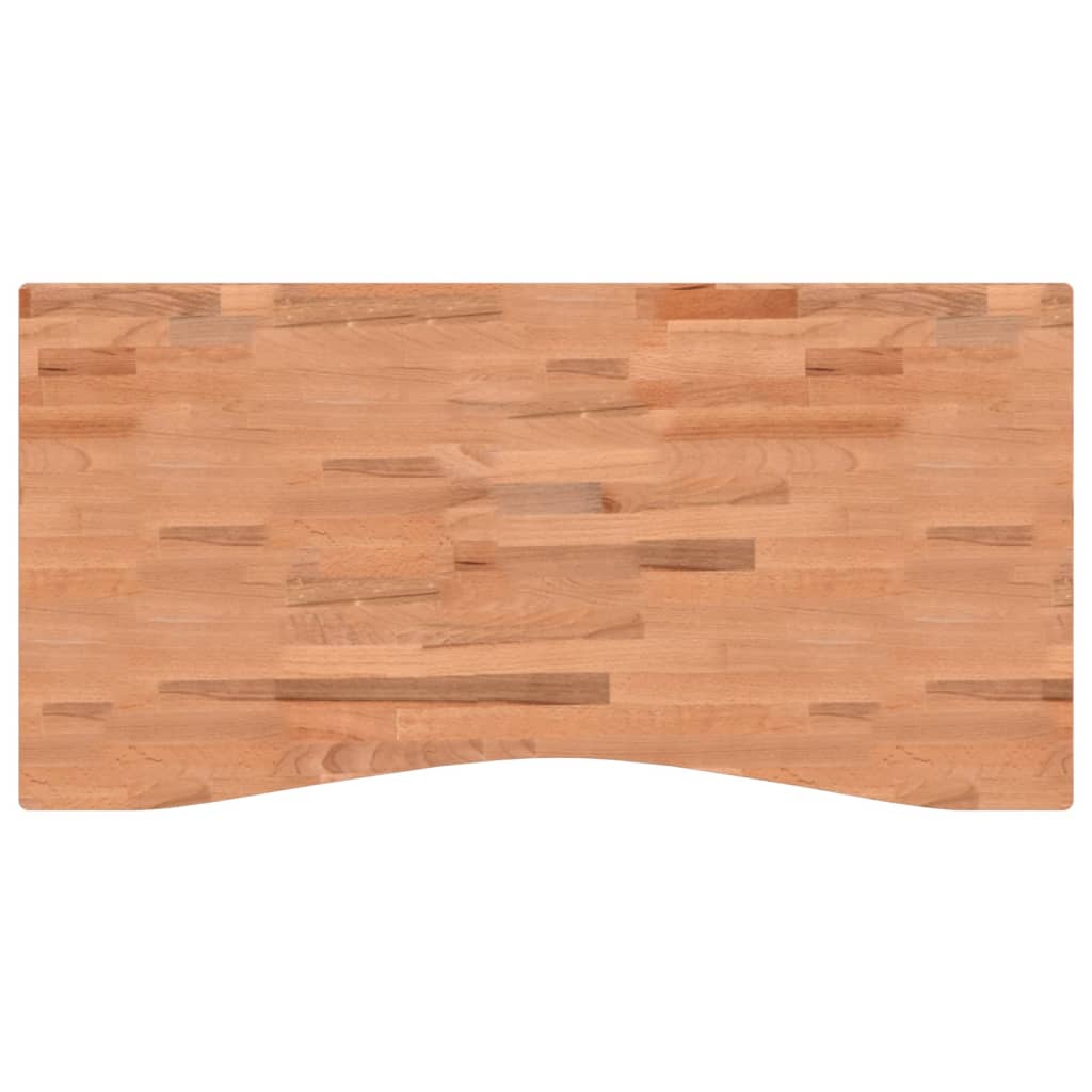 Desk, 110x(50-55)x2.5 cm, solid beech wood
