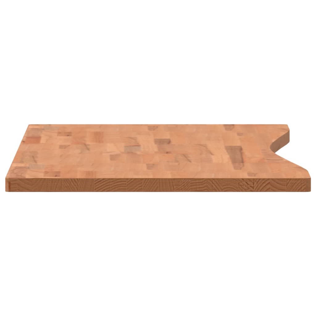 Desk, 110x(50-55)x2.5 cm, solid beech wood