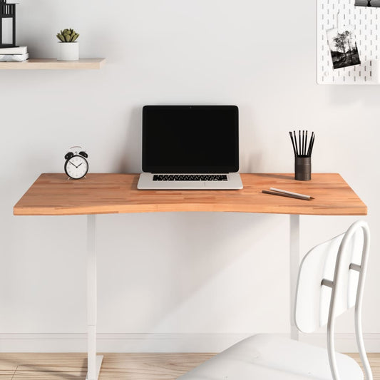 Desk, 110x(50-55)x2.5 cm, solid beech wood