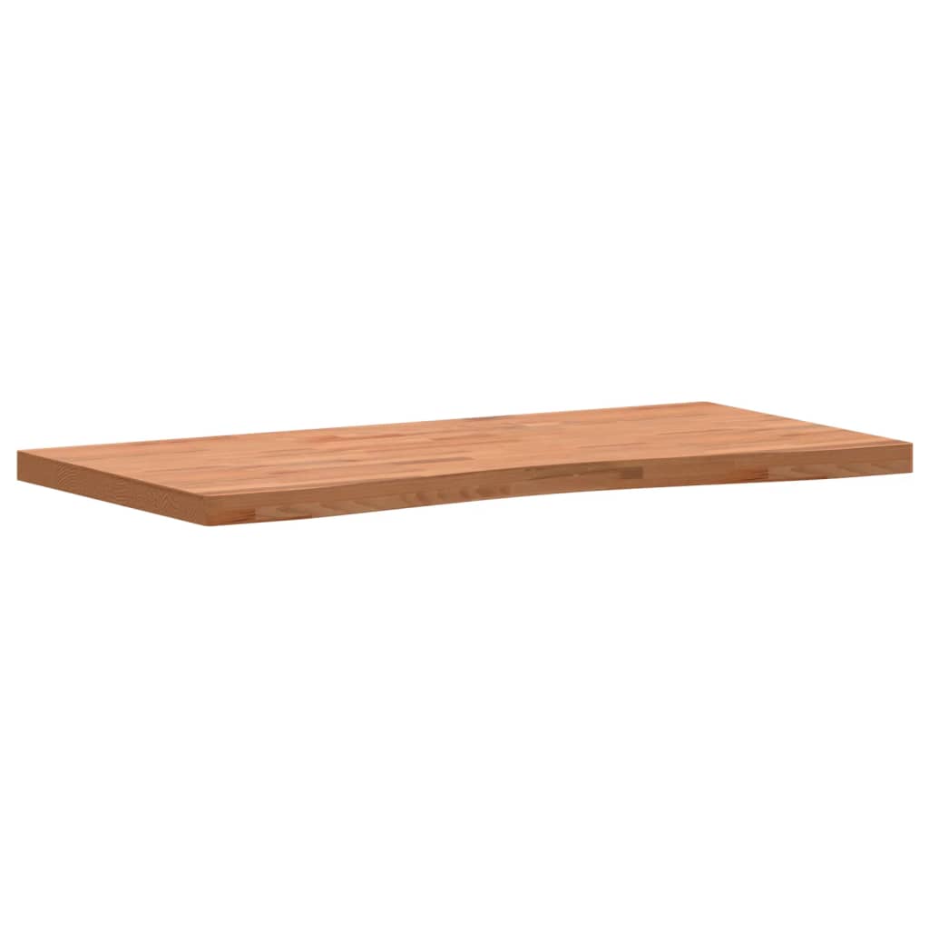 Desk, 110x(50-55)x4 cm, solid beech wood
