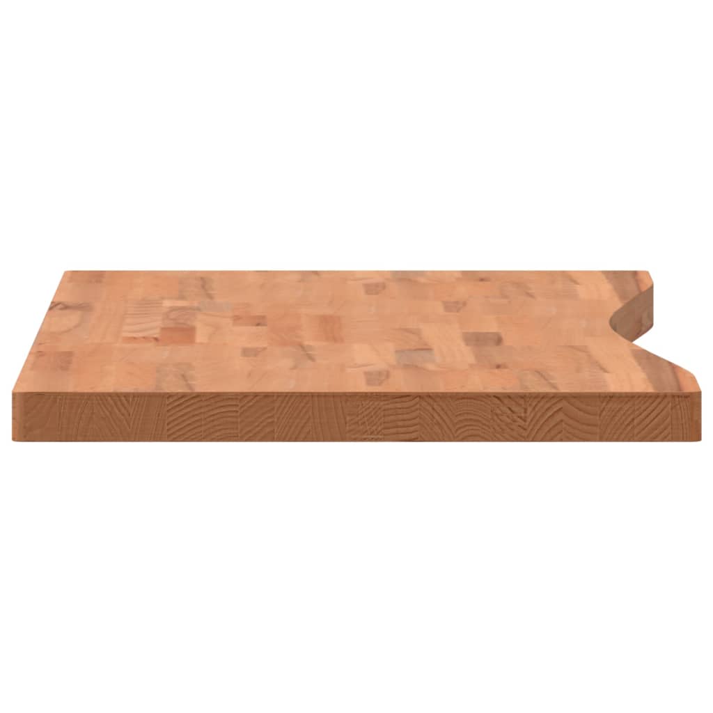 Desk, 110x(50-55)x4 cm, solid beech wood