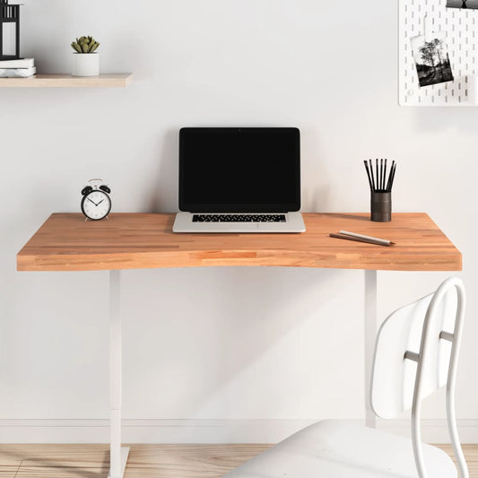 Desk, 110x(50-55)x4 cm, solid beech wood