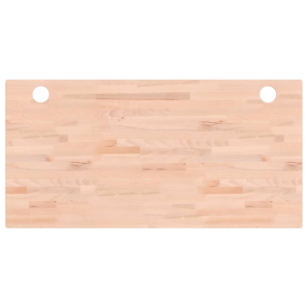 Desk, 110x55x1.5 cm, solid beech wood