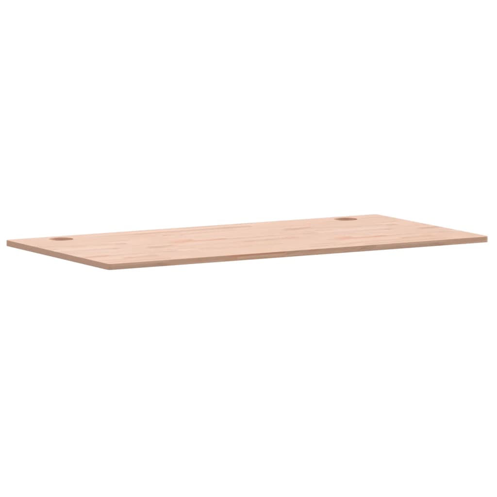 Desk, 110x55x1.5 cm, solid beech wood
