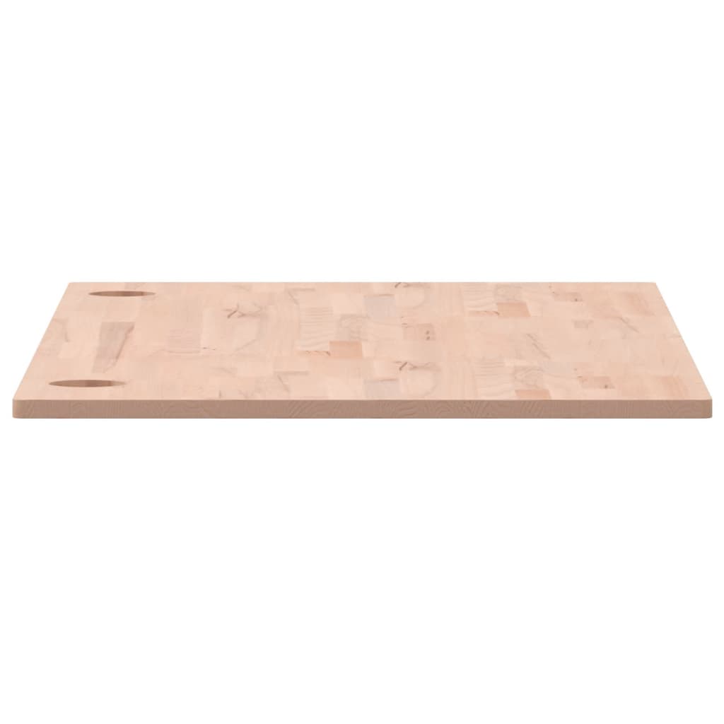 Desk, 110x55x1.5 cm, solid beech wood