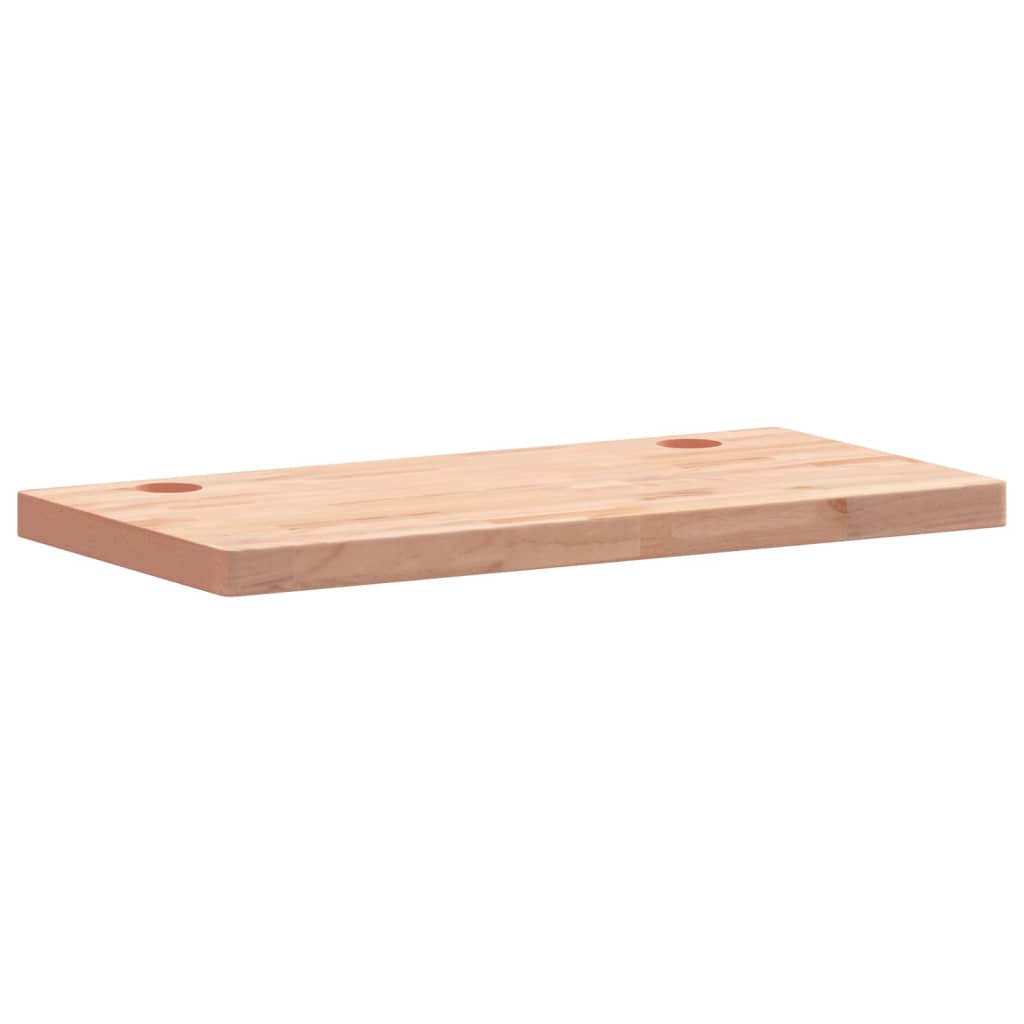 Desk, 110x55x4 cm, solid beech wood