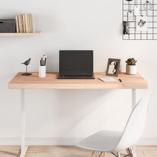 Desk, 110x55x4 cm, solid beech wood