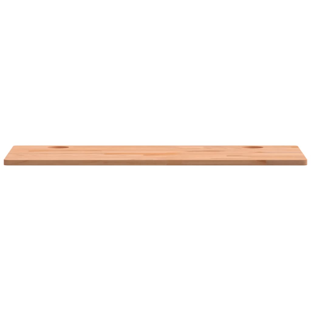 Desk, 110x55x1.5 cm, solid beech wood