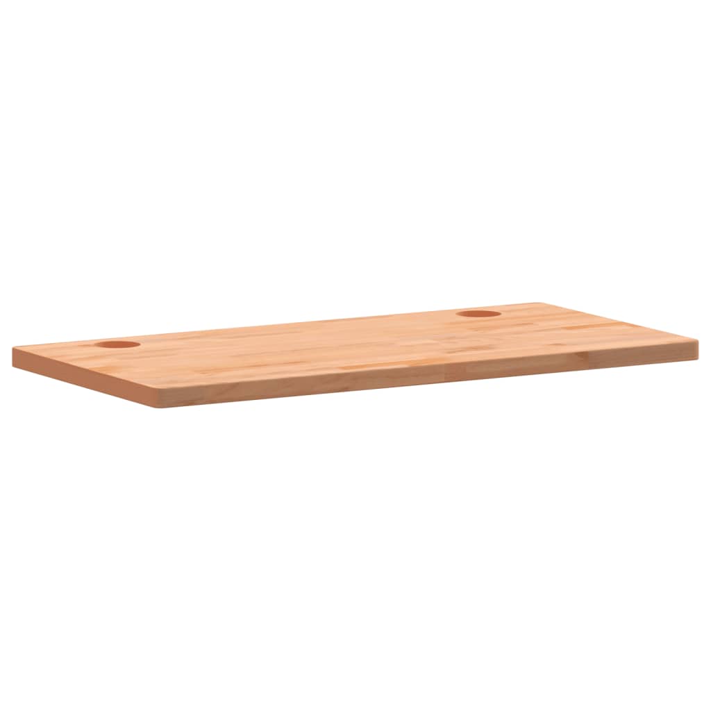 Desk, 110x55x2.5 cm, solid beech wood