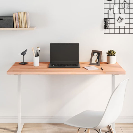 Desk, 110x55x2.5 cm, solid beech wood