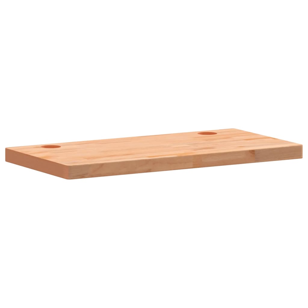 Desk, 110x55x4 cm, solid beech wood