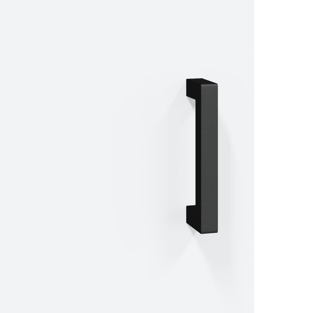 Desk, white, 140x50x75 cm, composite wood
