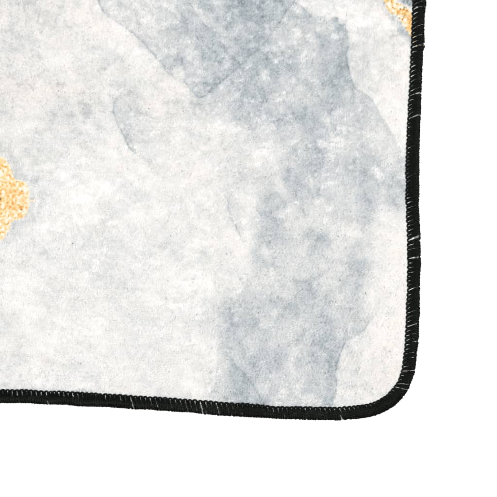 Covor lavabil anti-alunecare, multicolor, 120x180 cm
