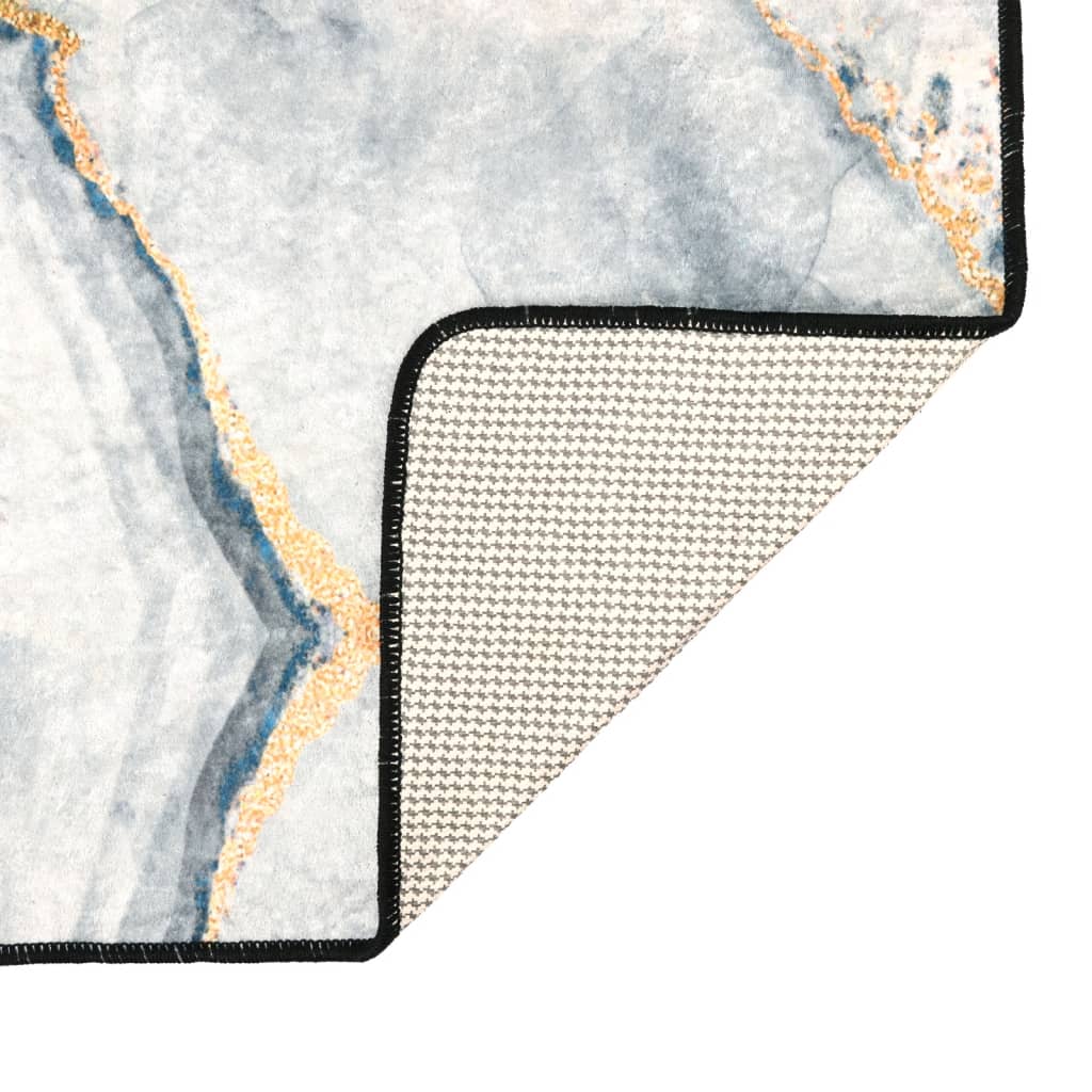 Covor lavabil anti-alunecare, multicolor, 120x180 cm