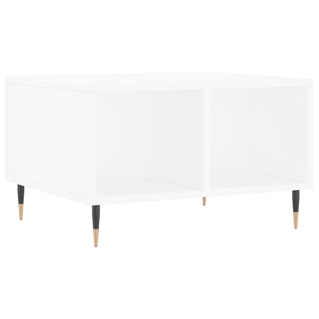 Coffee table, white, 60x50x36.5 cm, composite wood