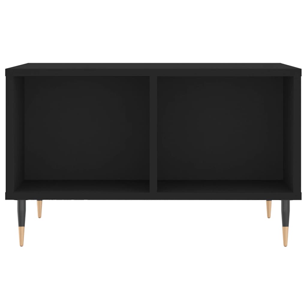 Coffee table, black, 60x50x36.5 cm, composite wood