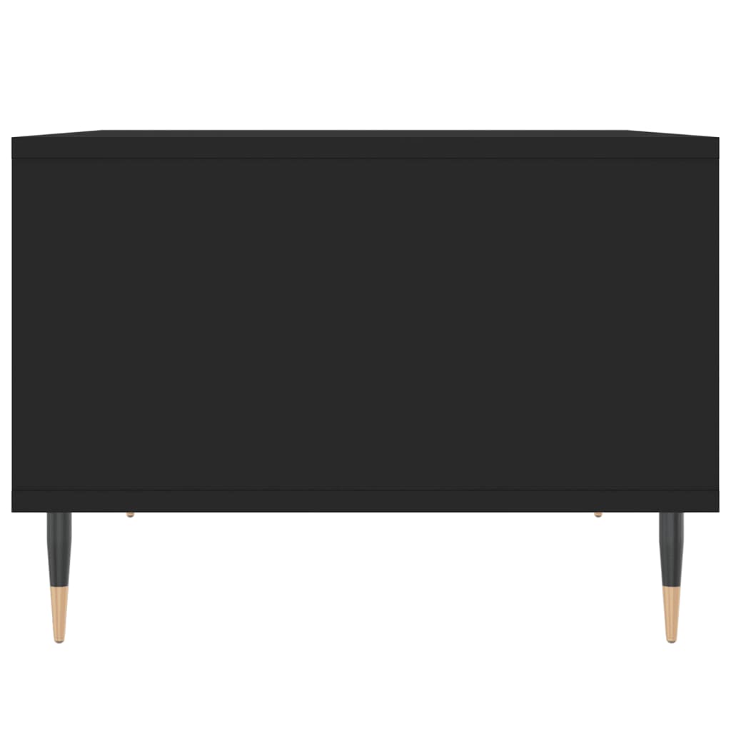 Coffee table, black, 60x50x36.5 cm, composite wood