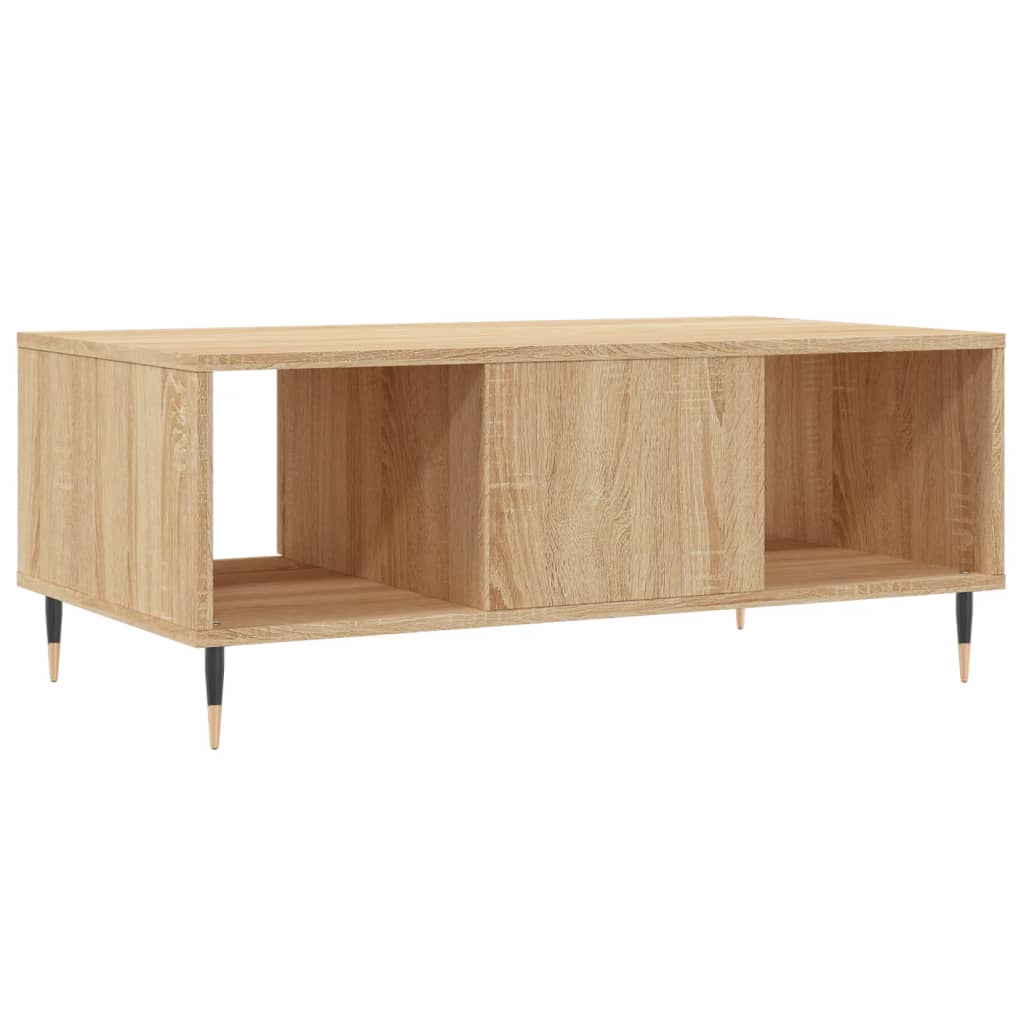 Coffee table, sonoma oak, 90x50x36.5 cm, composite wood