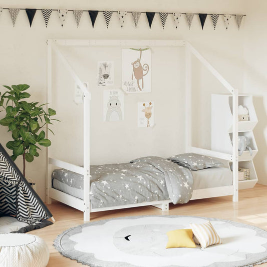 Bed frame for children, 80x160 cm, solid pine wood