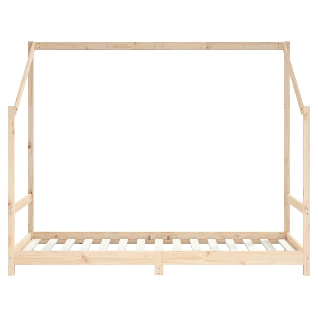 Bed frame for children, 90x190 cm, solid pine wood