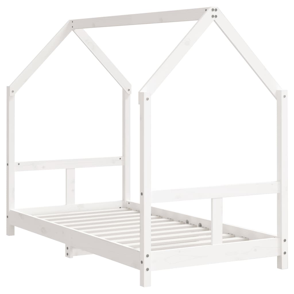 Bed frame for children, 80x160 cm, solid pine wood