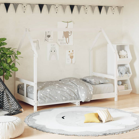 Bed frame for children, 80x160 cm, solid pine wood