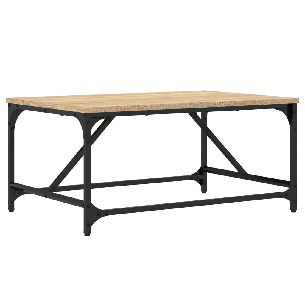 Coffee table, sonoma oak, 75x50x35 cm, composite wood