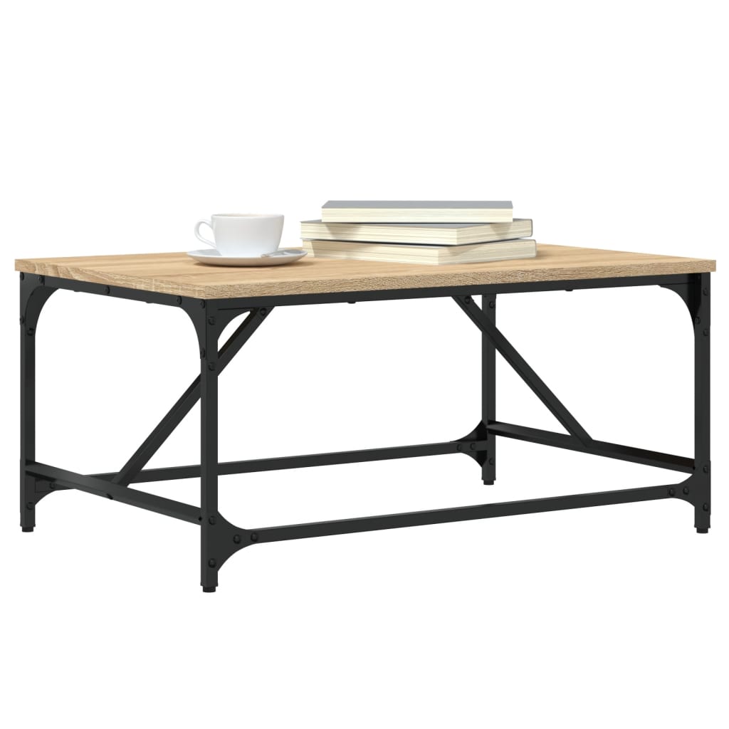 Coffee table, sonoma oak, 75x50x35 cm, composite wood