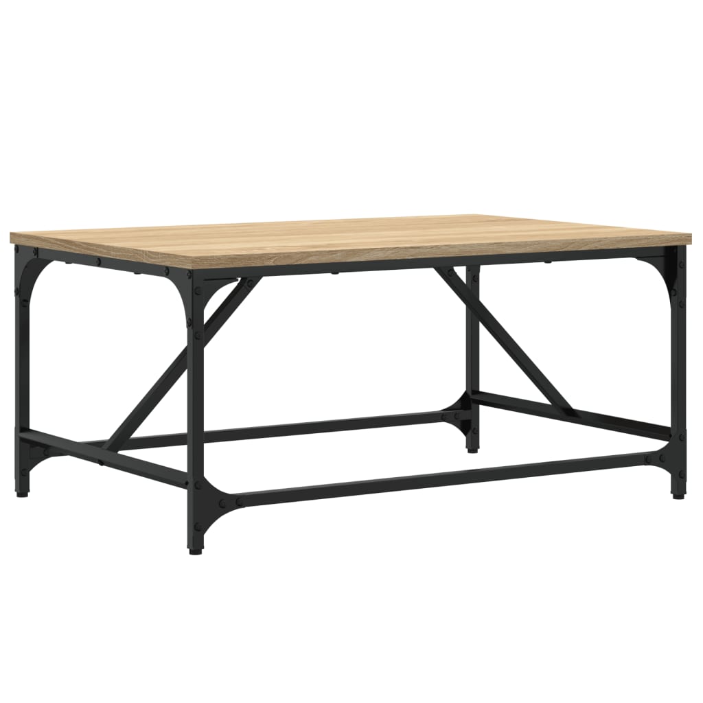 Coffee table, sonoma oak, 75x50x35 cm, composite wood