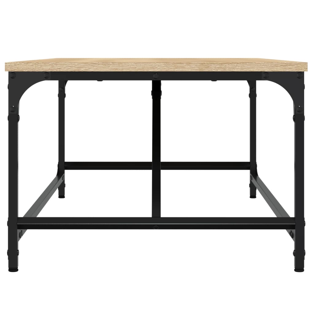 Coffee table, sonoma oak, 100x50x35 cm, processed wood