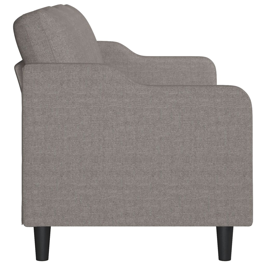 Canapea cu 3 locuri, taupe, 180 cm, material textil