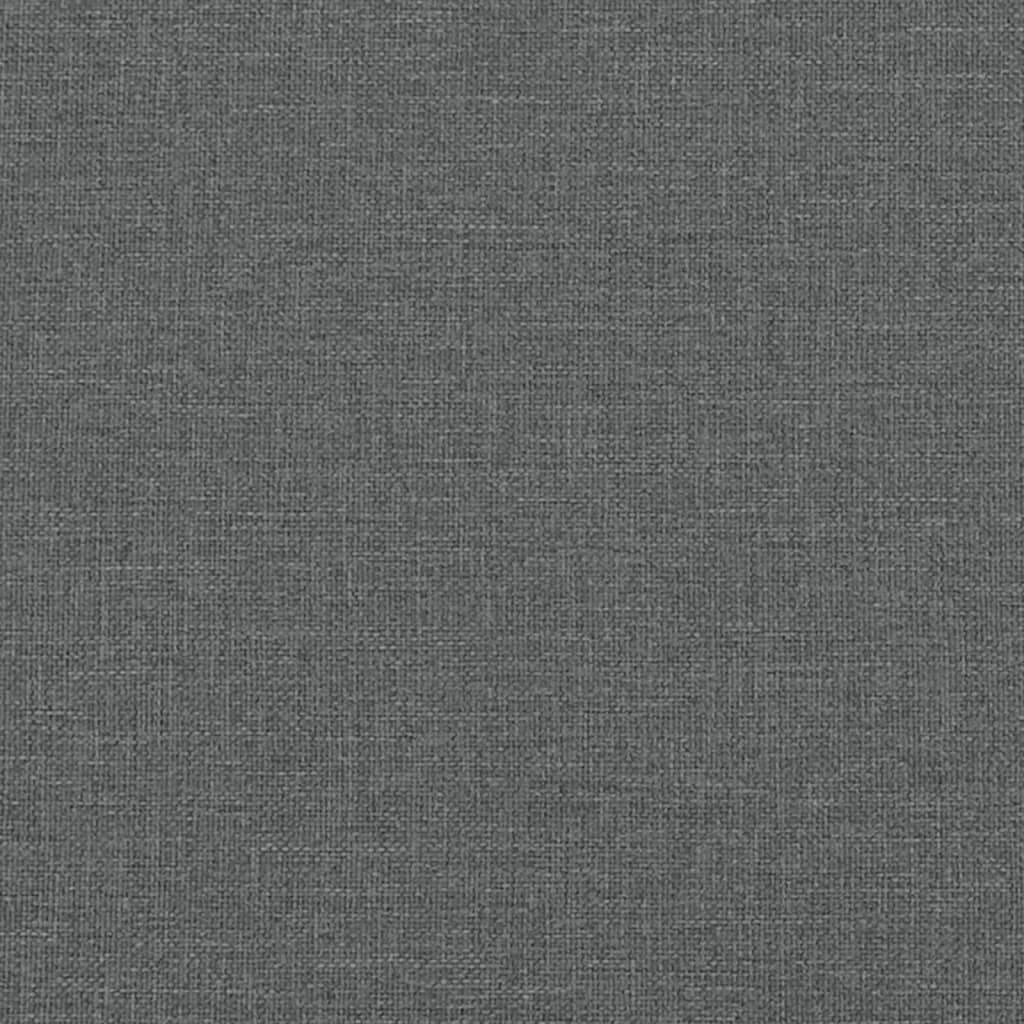 Sofa armchair, dark grey, 60 cm, textile material