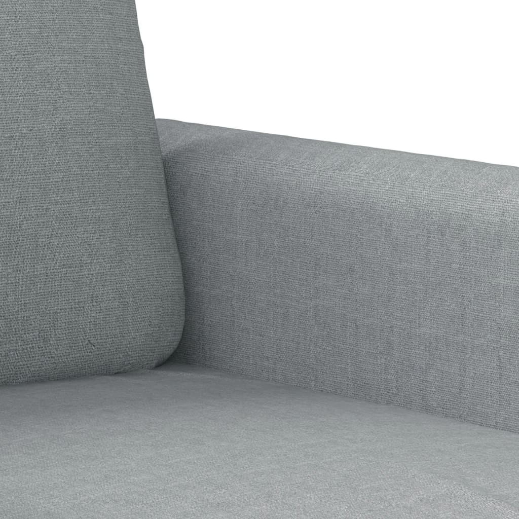 Sofa armchair, light grey, 60 cm, textile material