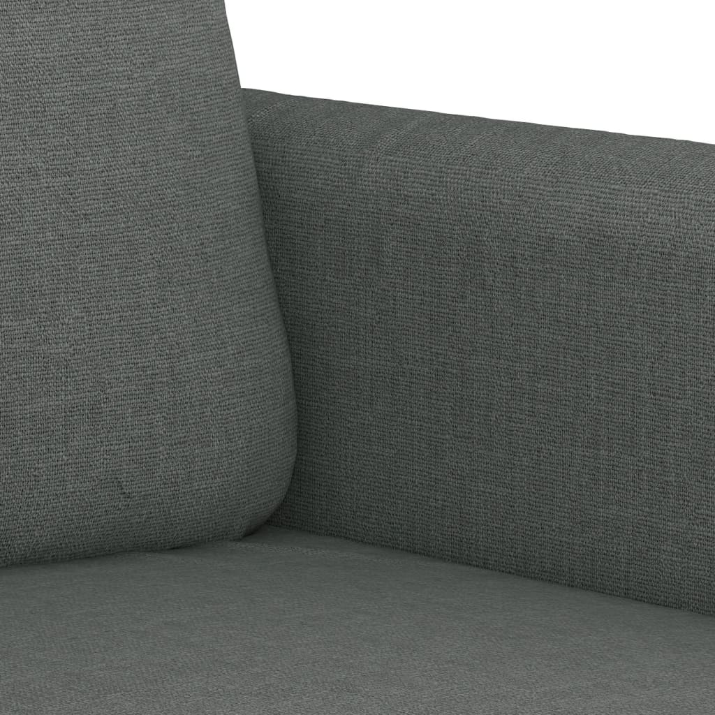 Sofa armchair, dark grey, 60 cm, textile material